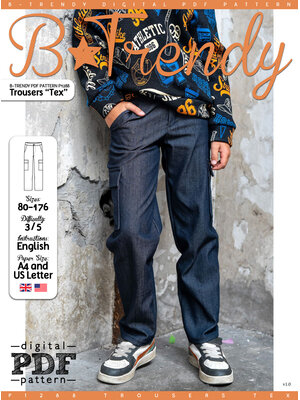 Download/Ebook P1288 Trousers Tex