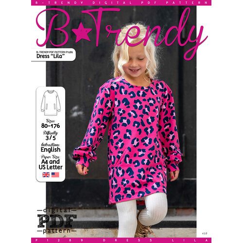 Download/Ebook P1289 Jurk Lila