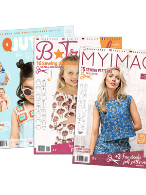 Magazine NEW: My Image 32 + B-Trendy 27 + Qjutie 3
