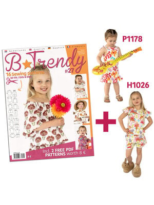 Magazine B-Trendy 27 + pattern P1178 + H1026