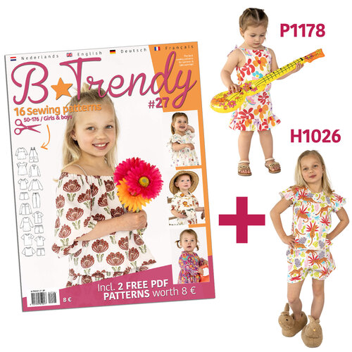 Magazine PRE-ORDER: B-Trendy 27 + Schnitt P1178 + H1026