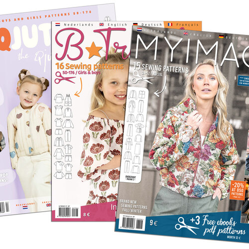 Magazine PRE-ORDER: My Image 33 + B-Trendy 27 + Qjutie 4