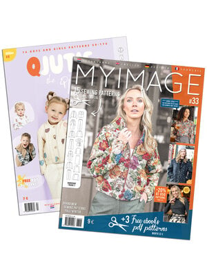 Magazine PRE-ORDER: My Image 33 + Qjutie 4