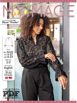 Download/Ebook S1346 Blouse Frankie