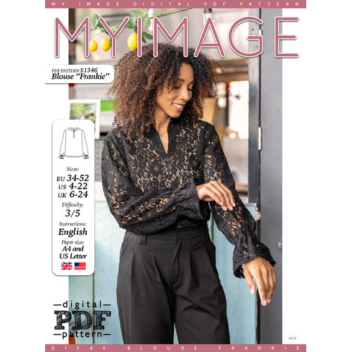 Download/Ebook S1346 Blouse Frankie