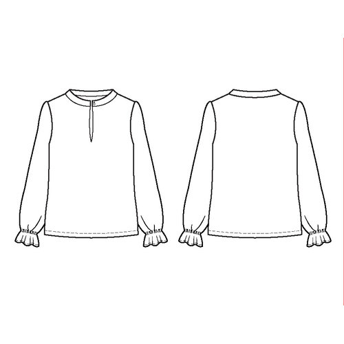 Download/Ebook S1346 Blouse Frankie
