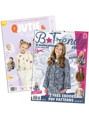 Magazine NIEUW: B-Trendy 28 + Qjutie 4