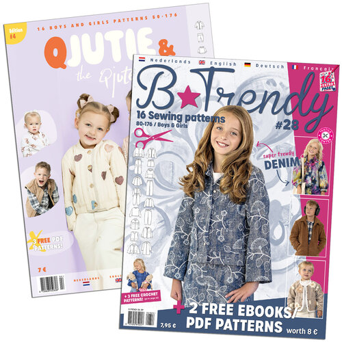Magazine PRE-ORDER: B-Trendy 28 + Qjutie 4