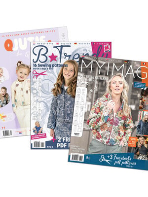 Magazine NIEUW: My Image 33 + B-Trendy 28 + Qjutie 4