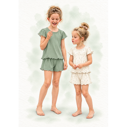 Paper pattern H1026 Pyjama Abby patron papier