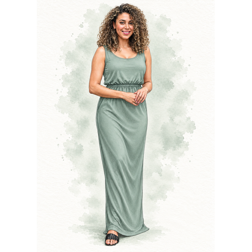 Paper pattern H1038 Jurk/Top/Rok Mara papierpatroon Paper pattern H1038 Jurk/Top/Rok Mara papierpatroon
