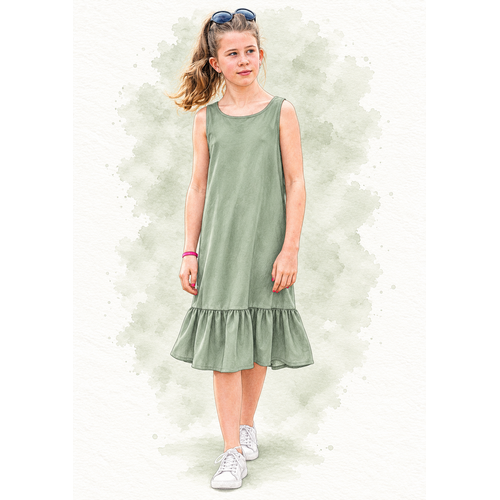 Paper pattern H1044 Jurk Zara papierpatroon Paper pattern H1044 Jurk Zara papierpatroon