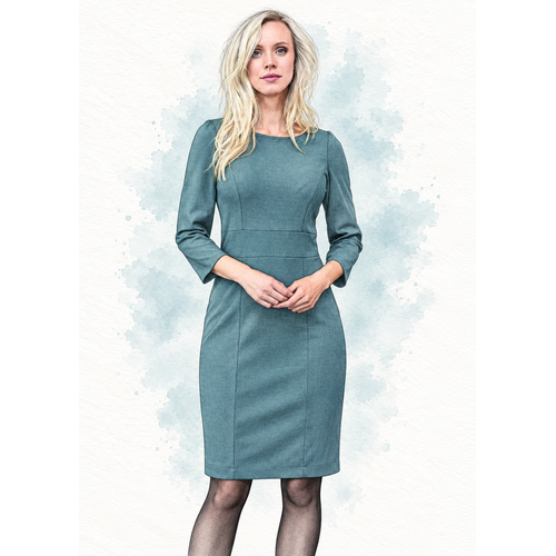 Paper pattern H1046 Kleid Charlie Papierschnittmuster Paper pattern H1046 Kleid Charlie Papierschnittmuster