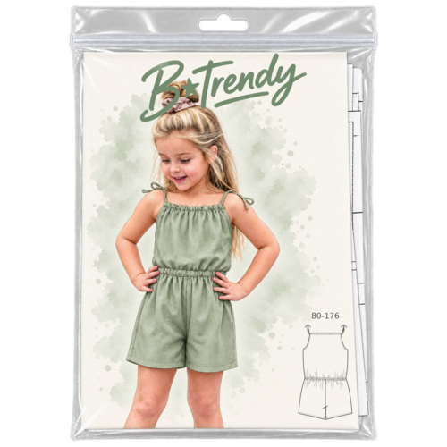 Paper pattern P1095 Jumpsuit Melania Papierschnittmuster
