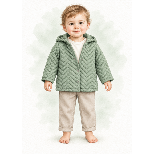 Paper pattern P1140 Coat Bowie paper pattern