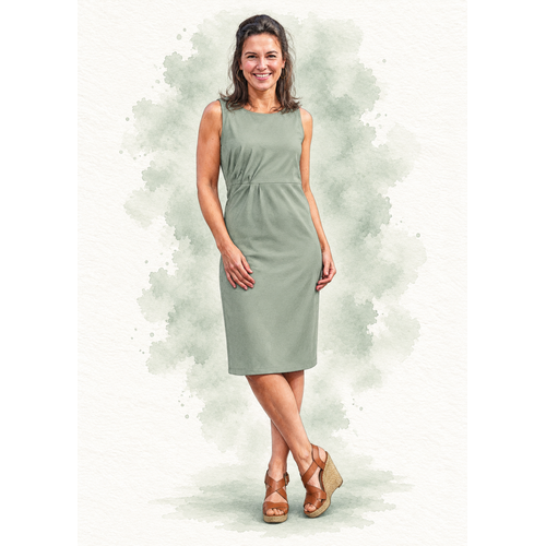 Paper pattern S1173 Jurk Jenna papierpatroon Paper pattern S1173 Jurk Jenna papierpatroon