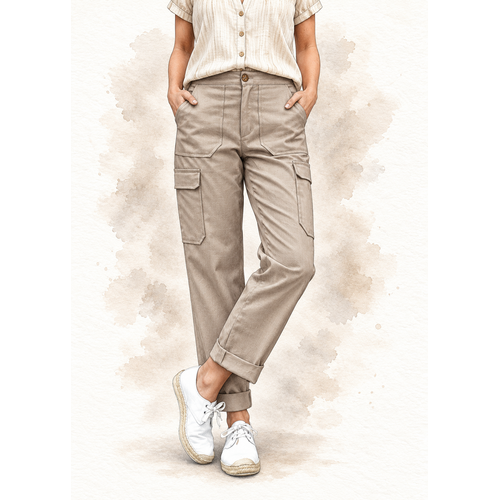 Paper pattern S1236 Hose Alexis Papierschnittmuster