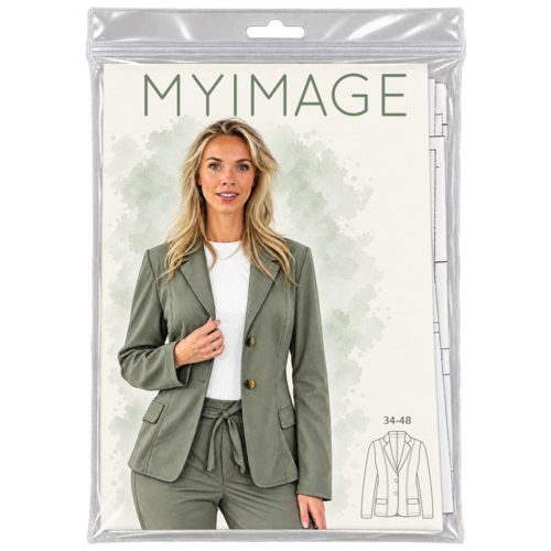 Paper pattern X1001 Jacke Cristine Papierschnittmuster
