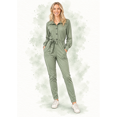 Paper pattern X1005 Jumpsuit Marge papierpatroon Paper pattern X1005 Jumpsuit Marge papierpatroon