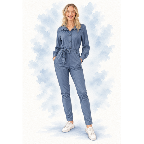 Paper pattern X1005 Jumpsuit Marge papierpatroon Paper pattern X1005 Jumpsuit Marge papierpatroon