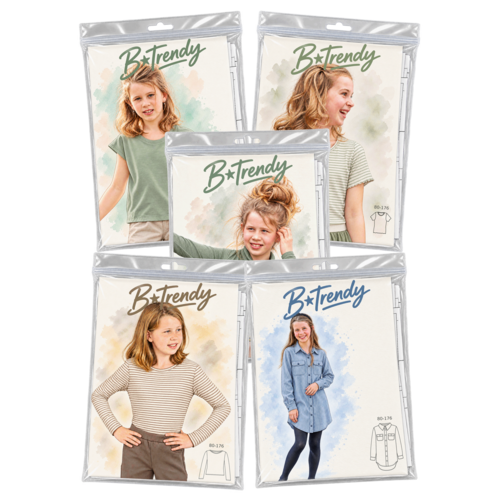 Paper pattern Top 5 Tops/Blusen Kinder Paper pattern Top 5 Tops/Blusen Kinder