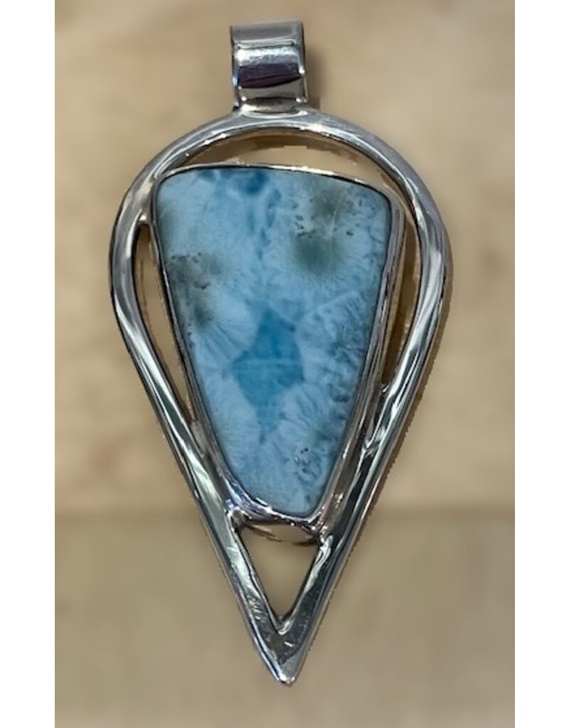 hanger larimar zilver hanger