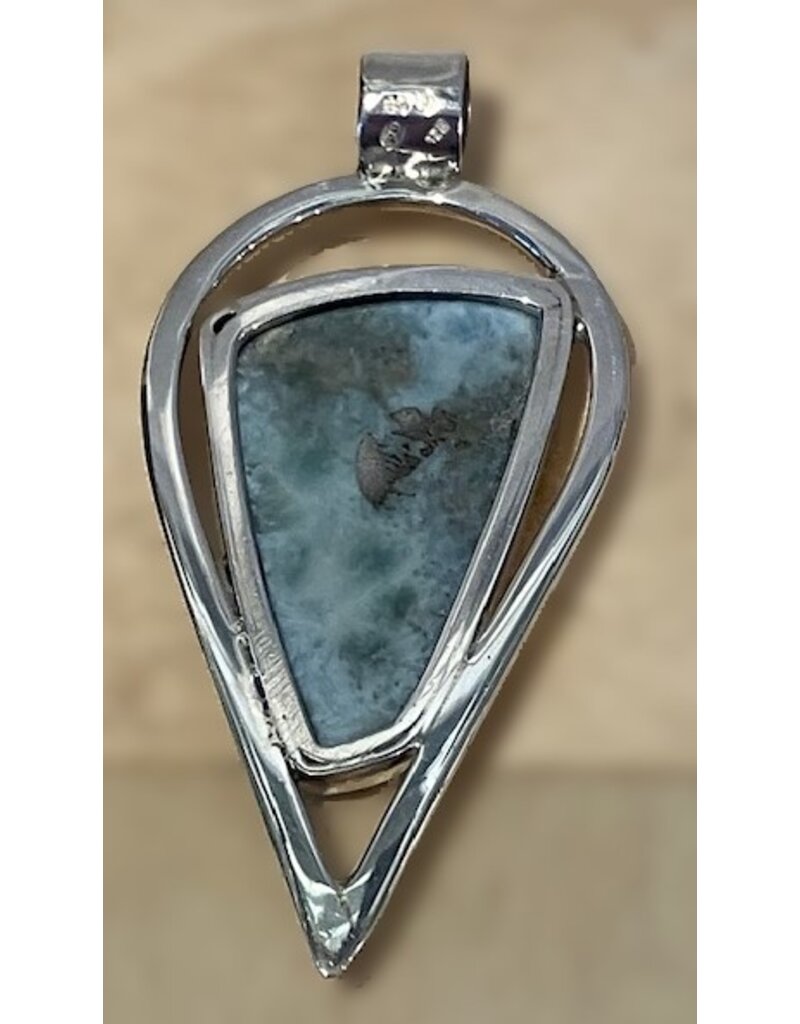 hanger larimar zilver hanger