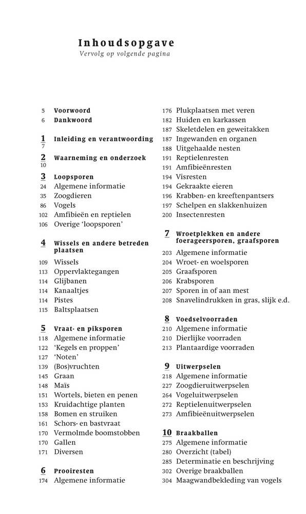 Veldgids Diersporen