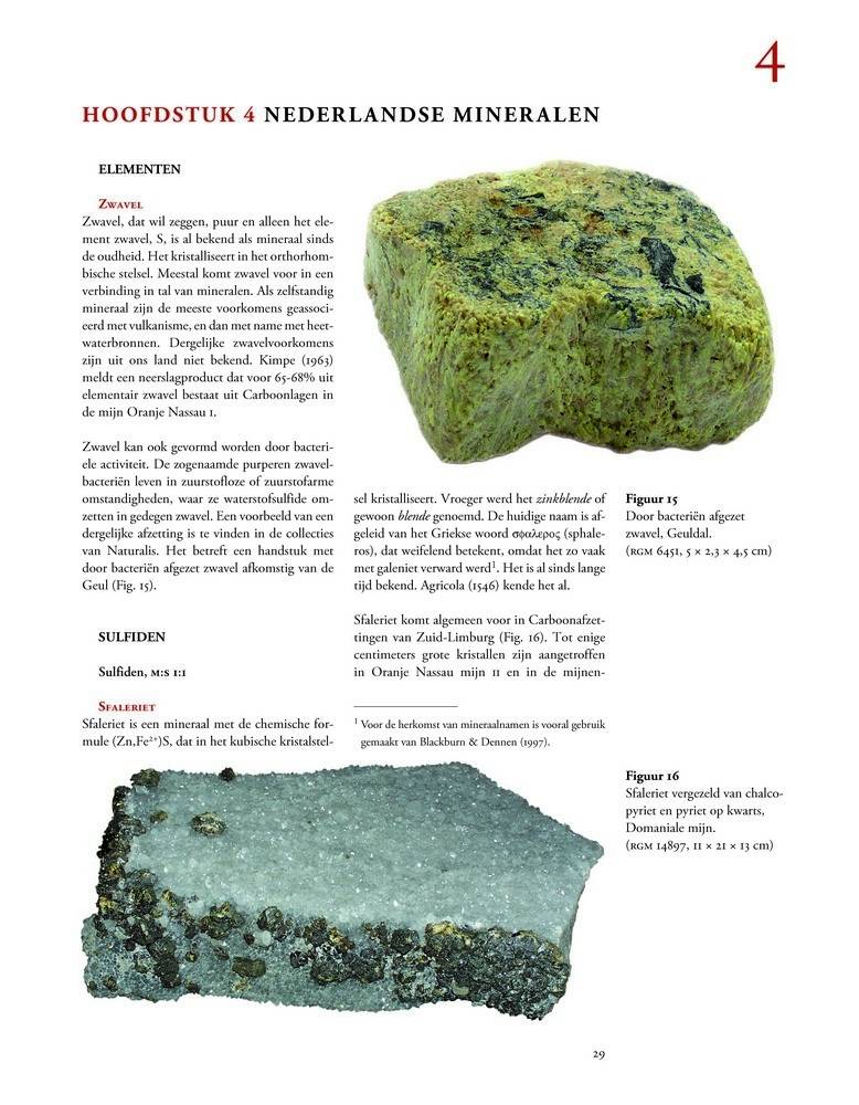 De mineralen van Nederland
