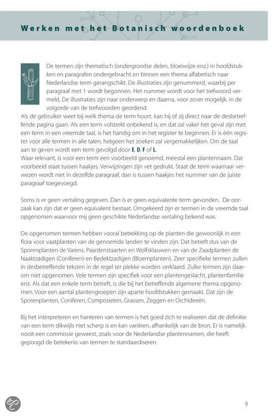 Botanisch woordenboek