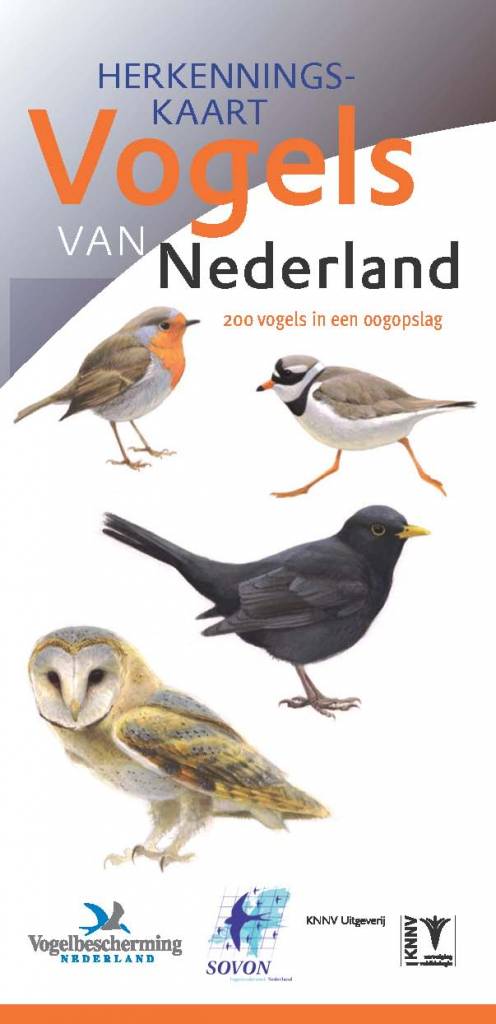 Herkenningskaart Vogels van Nederland