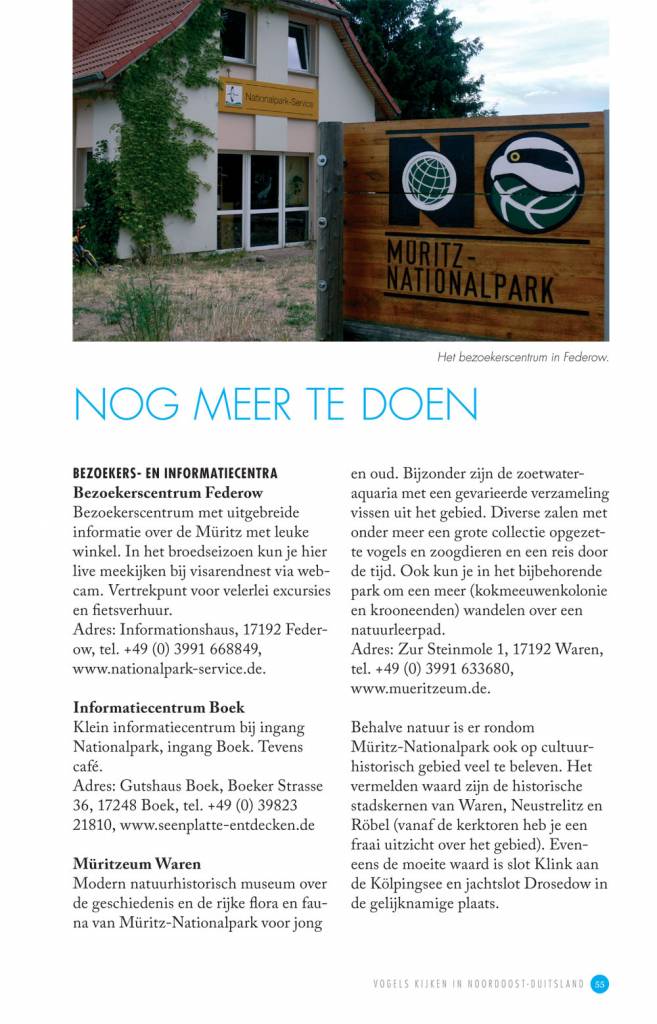Vogels kijken in Noordoost-Duitsland