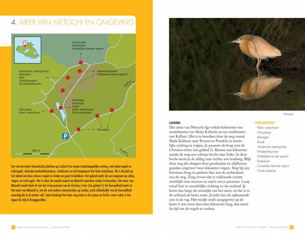 Vogels kijken op Lesbos
