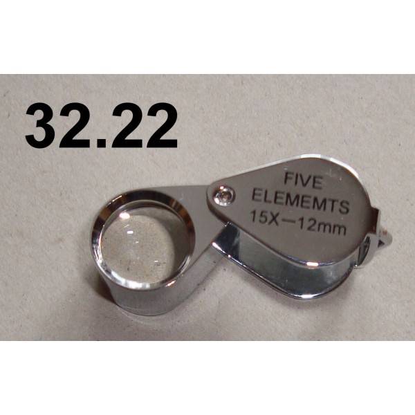 Loep 15x 12mm