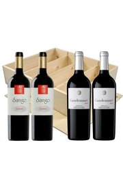 Wijnpakket Spaanse wijnen (incl. wijnkist)