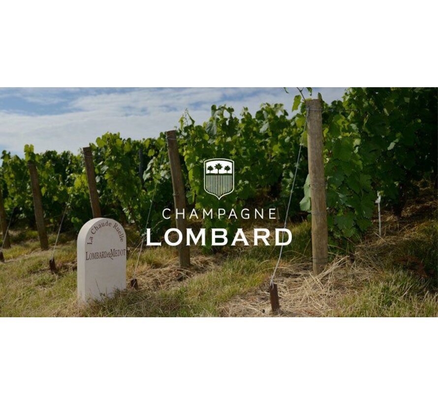 Champagne Lombard Brut + wijntas
