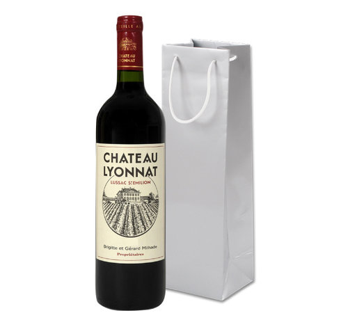 Château Lyonnat Frankrijk + wijntas