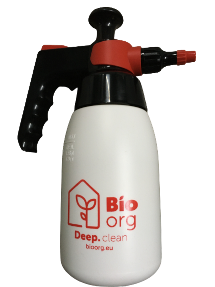BioOrg DEEP Clean spray bottle empty