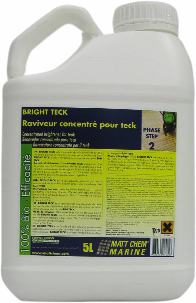 Matt Chem Marine BRIGHT TECK 5L Matt Chem Marine BRIGHT TECK 5L