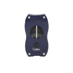 Colibri Sigaren V-Knipper - Carbon - Blue