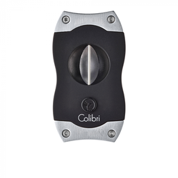 Colibri sigaren V knipper rubber Black Chrome