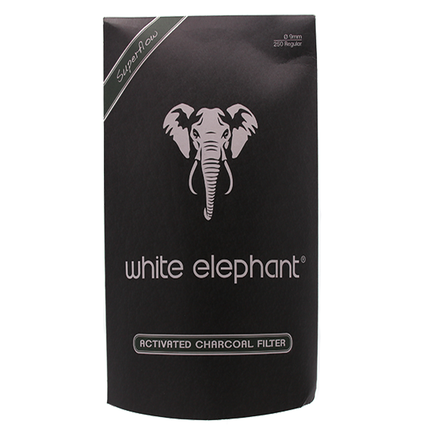 White Elephant activated Charcoal Filter 9mm 250 st
