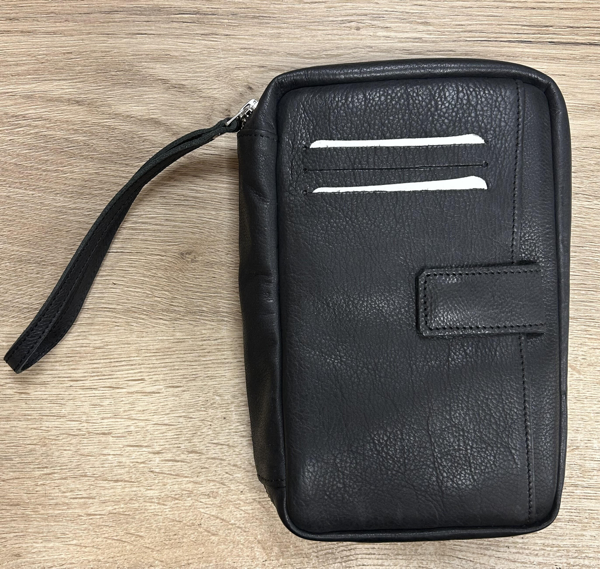 Leather Cigar Case Zwart