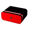 Guy Janot Humidor Zwart/Rood Glans