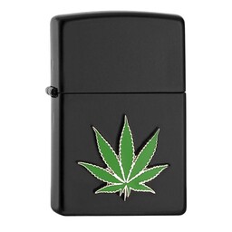 Zippo 218 Cannabis Leaf
