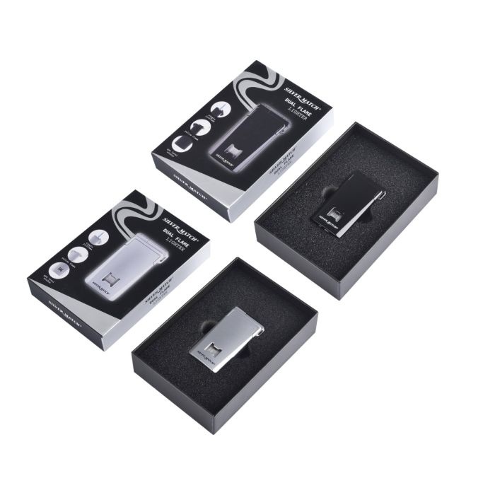 Silver Match Chisinau Duel Flame Black