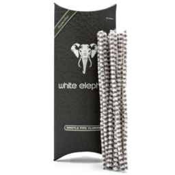 White Elephant Bristle pipe cleaners 80 stuks