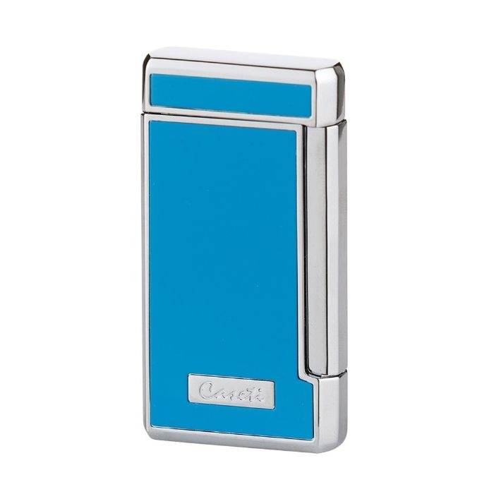 Caseti Double Jet Cigar Lighter Light Blue
