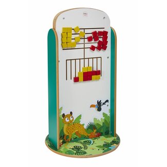 Kidea Meuble d’activité enfant – tour motricité avec panneaux d’activité