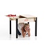 Table pour Lego salon ou chambre avec 2 tabourets